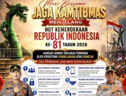 Jelang HUT RI ke-81, Polres Baubau Ajak Masyarakat Bersama Jaga Kamtibmas dan Cegah Konflik