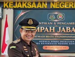 Dimaz Atmadi Brata Resmi Jabat Kasi Intel Kejari Konawe, Gantikan Anhar L. Bharadaksa