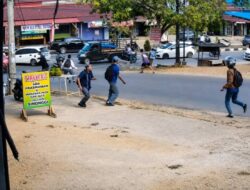 Tawuran Pelajar Pecah di Tengah Ramainya Lalu Lintas Kendari, Pengendara Sempat Panik