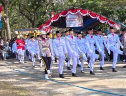 Pertama Kali, Polwan Pimpin Pasukan Paskibraka pada Upacara HUT ke-81 RI di Konawe