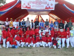 Porseni Tongauna Utara Semarakkan HUT ke-81 RI, Kapolres Konawe Tekankan Sportivitas dan Persaudaraan