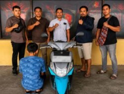 Pelarian Terduga Pelaku Curanmor di Koltim Berakhir di Penginapan Konsel