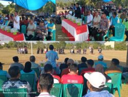 Pekan Olahraga Kecamatan Onembute Dibuka, Ketua DPRD Konawe Janji Perjuangkan Tribun Mini