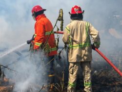 Tiga Basecamp Tukang di BTN A99 Corp Land Kendari Terbakar, Kerugian Ditaksir Rp20 Juta