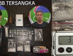 Polres Konawe Ungkap Peredaran Sabu 33,15 Gram, Dua Terduga Pelaku Diamankan