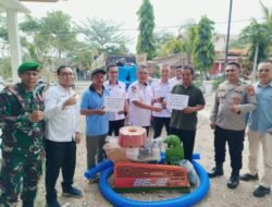 Wabup Konawe Serahkan Bantuan Pompa Air kepada Kelompok Tani, Tegaskan Tak Boleh Dijual