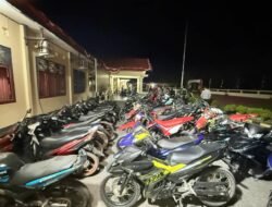 Cipta Kondisi Kamtibmas, Patroli Skala Besar Polres Konawe Amankan 91 Motor