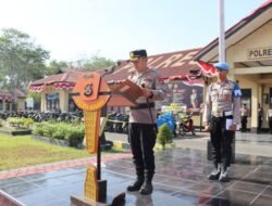 Pimpin Upacara Hari Olahraga Nasional ke-43, Kapolres Konawe: Jadikan Olahraga Sebagai Kebiasaan