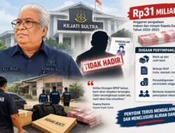 Ali Mazi Mangkir dari Panggilan Kejati Sultra, Penyidik Siapkan Langkah Berikutnya