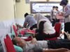 Peringatan Hari Lalu Lintas Bhayangkara ke-71, Polres Konawe Gelar Donor Darah