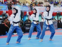 Polwan Polda Sultra Raih Emas dan Perak di Kejuaraan Taekwondo Piala Panglima TNI 2026