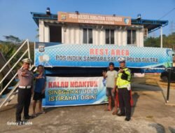 Pengemudi Apresiasi Pelayanan Humanis Ditlantas Polda Sultra di Pos Sampara