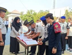 Rutan Unaaha Teguhkan Integritas, Jajaran Tandatangani Komitmen Zero HALINAR