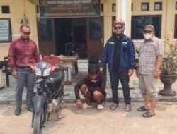 Tak Sampai 24 Jam, Polsek Wonggeduku Amankan Terduga Pelaku Curanmor di Wobar