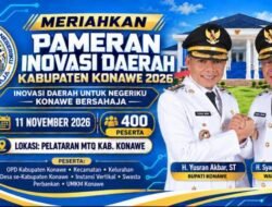 Pameran Inovasi Konawe 2026 Diikuti 436 Peserta, Siap Tampilkan Beragam Terobosan Daerah
