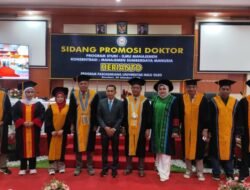Mantan Karutan Unaaha Herianto Raih Gelar Doktor dengan IPK Sempurna 4,00 di UHO