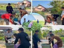 Panen Terong dan 500 Kg Lele, Pembinaan Kemandirian WBP Rutan Unaaha Tunjukkan Hasil
