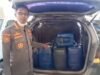 15 Jeriken Ditemukan dalam Mobil di SPBU Rabam Kendari, Satpol PP Turun Tangan