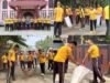 Kapolres Konawe Pimpin Green Policing, Perkuat Toleransi dan Bersihkan Gereja Jemaat Sion Unaaha